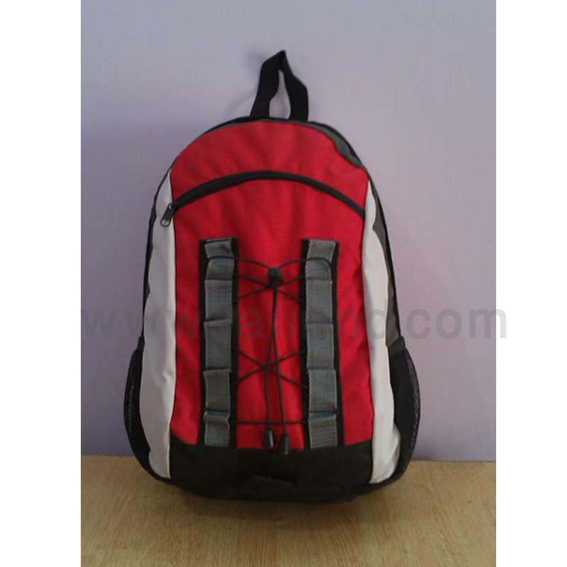 Red white Backpack