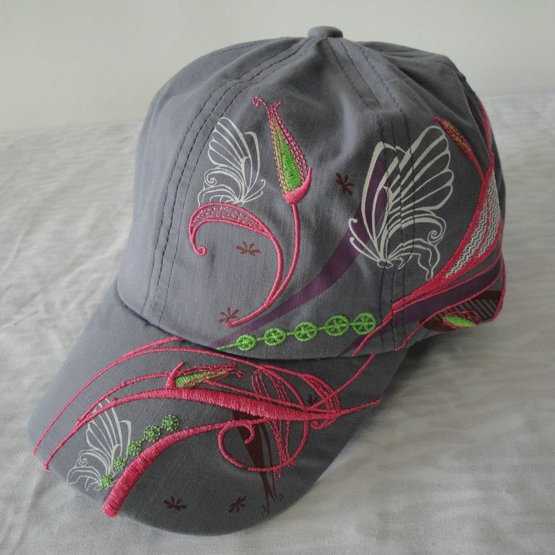 Ladies Sports cap Embroidery