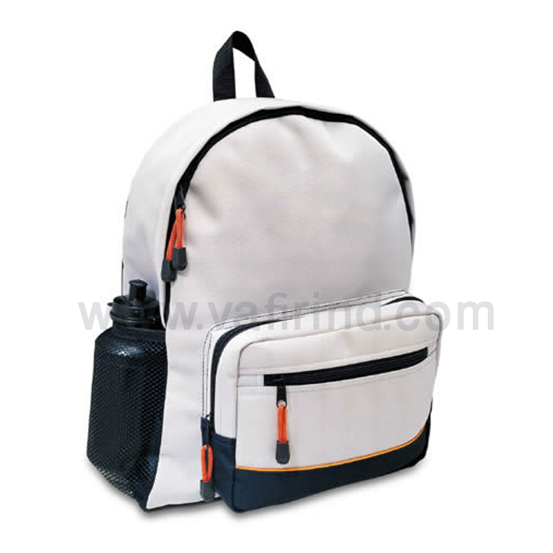 white backpack bag