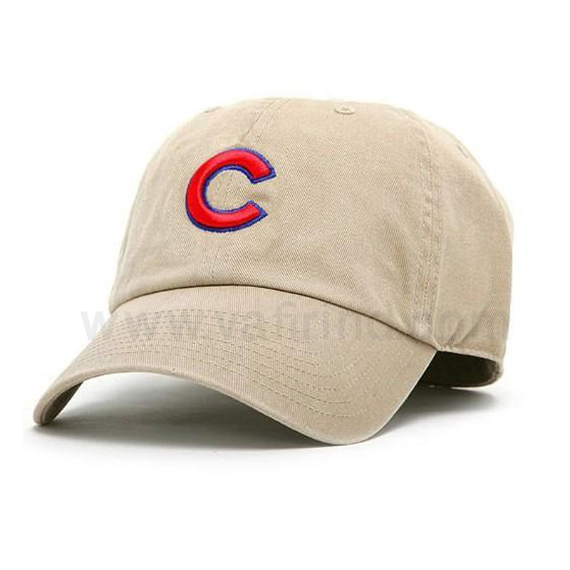 Baseball cap with embroidery design 